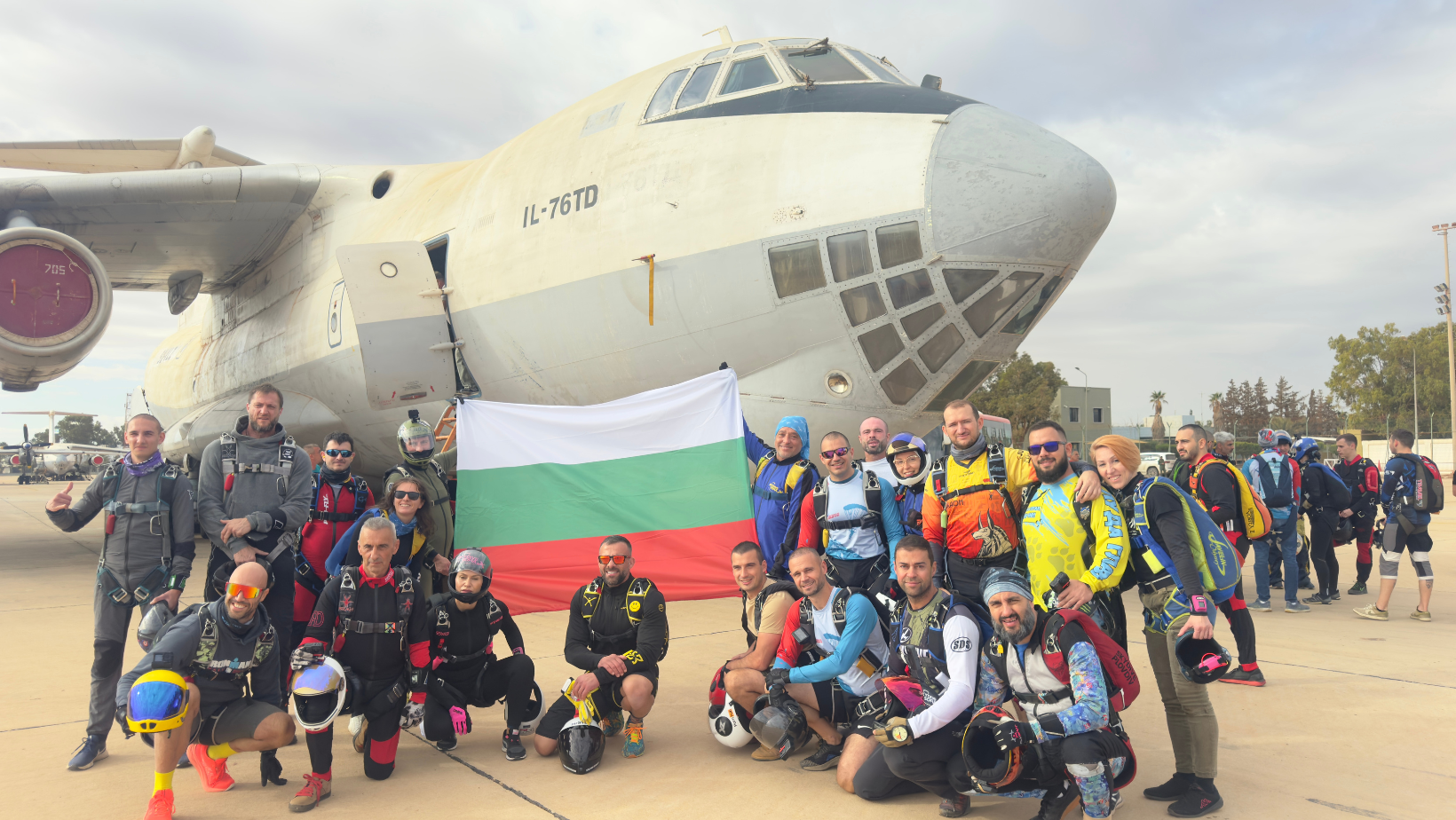 Skydive Sofia участва в откриването на Skydive Benghazi в Либия